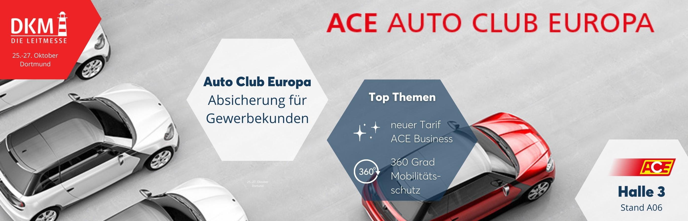 ACE Auto Club Europa - 7 gute Gründe für den neuen Gewerbetarif  
