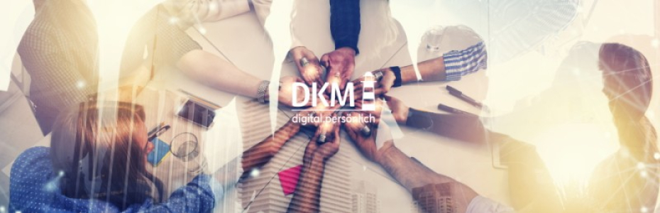 Teamwork and brainstorming concept with businessmen that share an idea with a lamp. Concept company startup. Double exposure