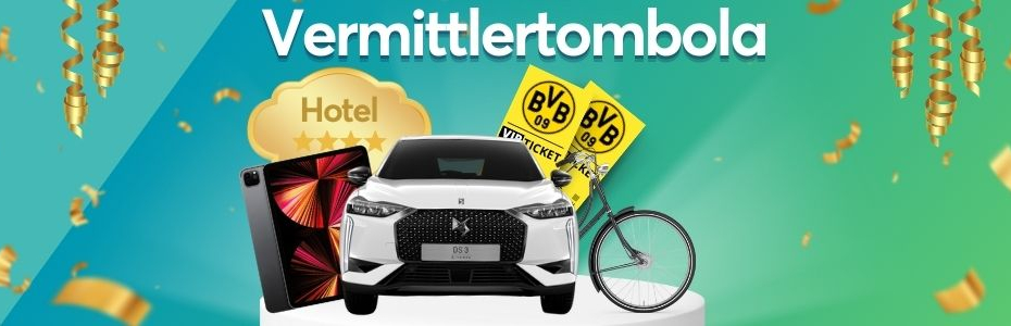 Vermittlertombola der DKM Leitmesse für die Finanz- und Versicherungsbranche