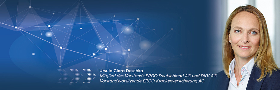 Ursula Clara Deschka, Mitglied des Vorstands ERGO Deutschland AG und DKV AG