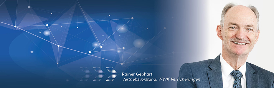 Rainer Gebhart, Vertriebsvorstand WWK Versicherungen