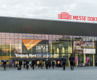 Eingangsbereich Messe Dortmund/DKM